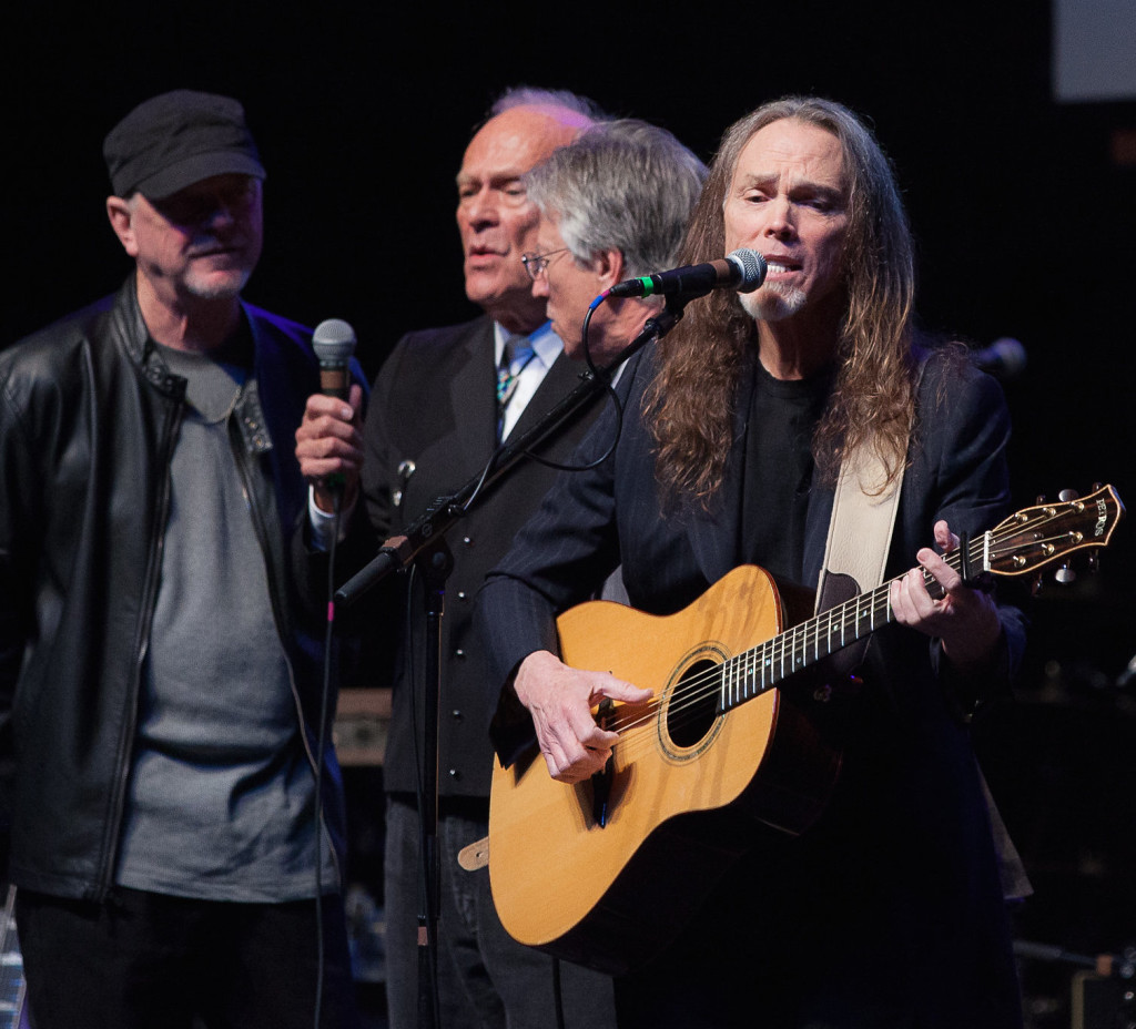 Poco’s Rusty Young, Paul Cotton, Furay and Timothy B. Schmit