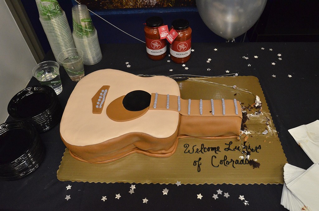 What’s a party without cake? Thanks to CMHOF board member Jay Elowsky and Pasta Jay’s catering!